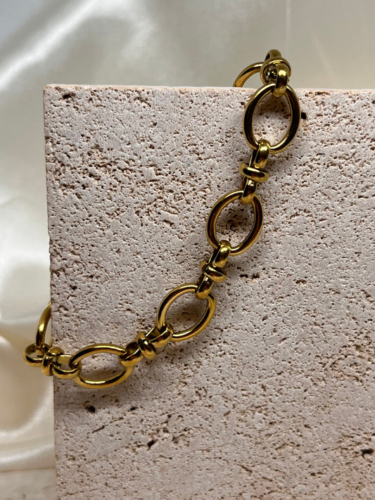 Bracelet grosse maille