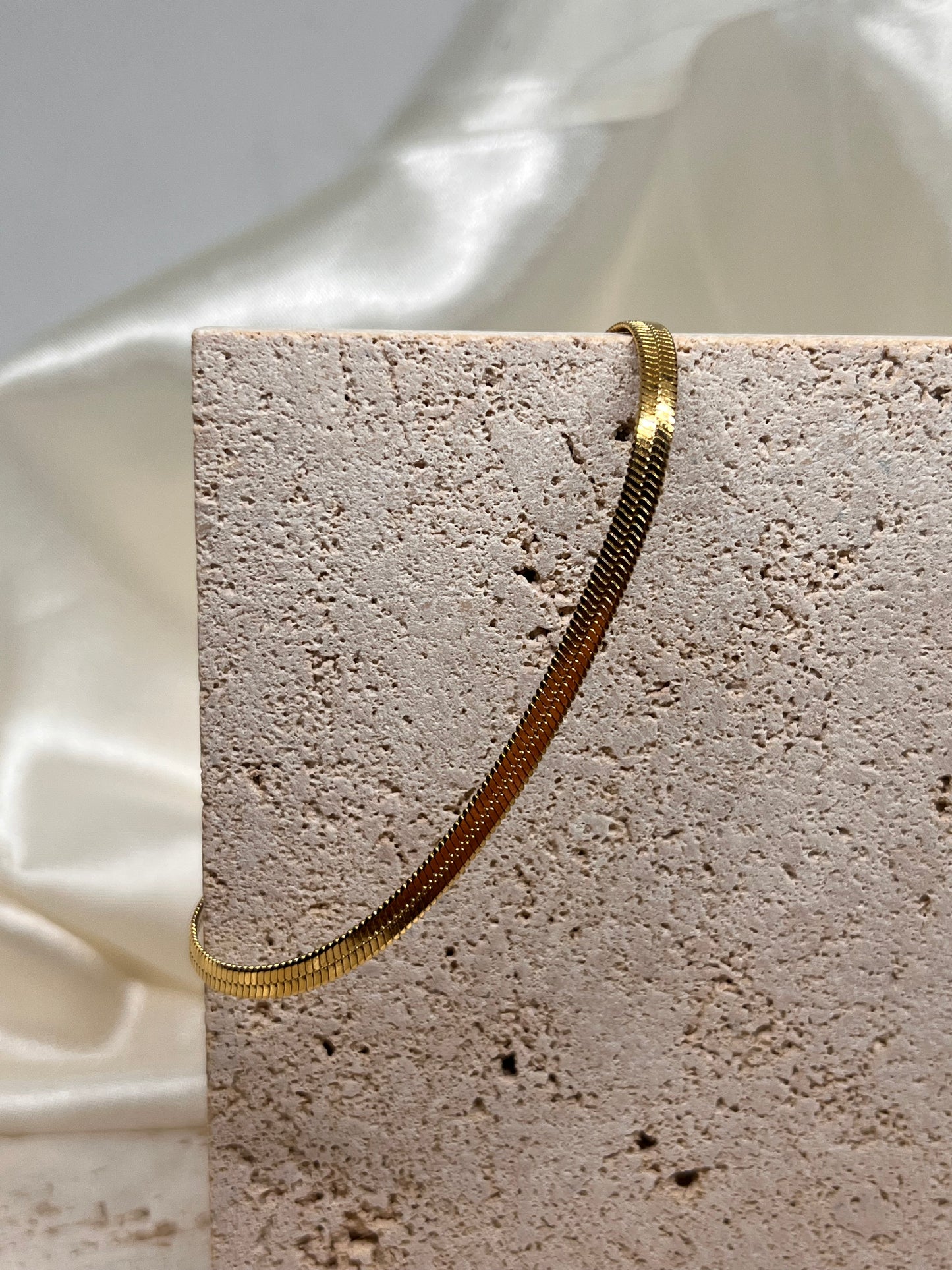 Bracelet maille serpent