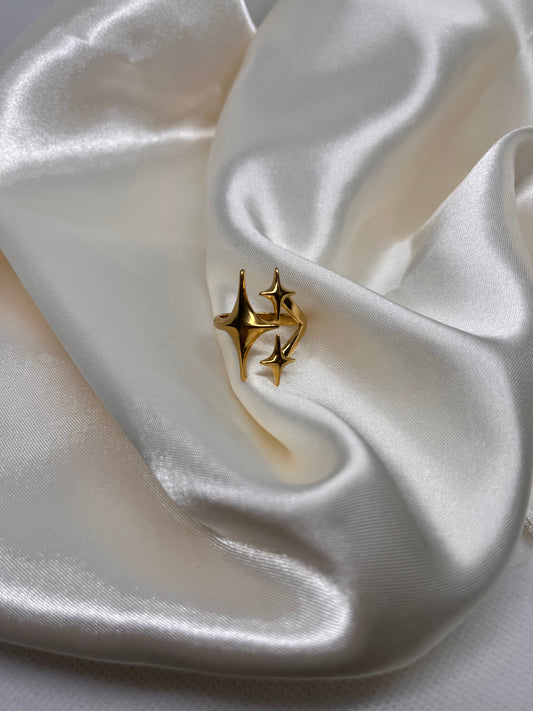 Bague scintillante