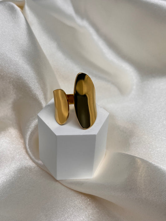 Bague asymétrique