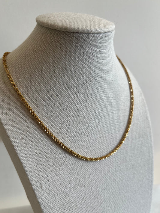 Chaîne maille scintillante