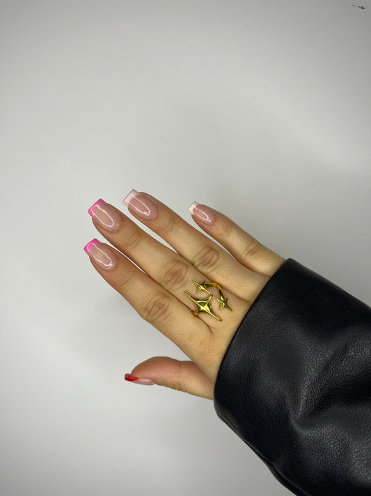 Bague scintillante