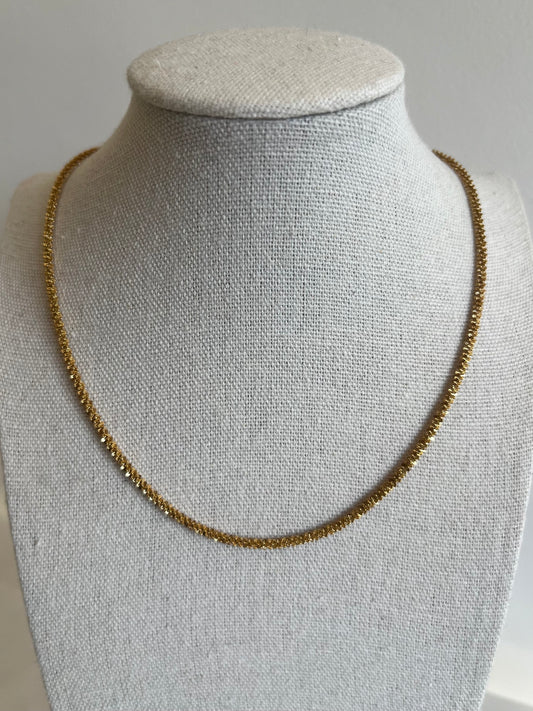 Chaîne maille scintillante