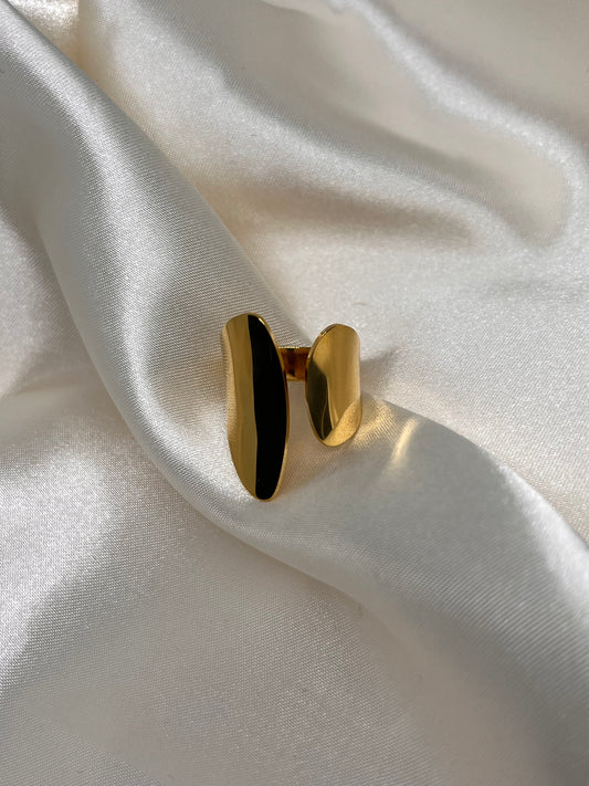 Bague asymétrique